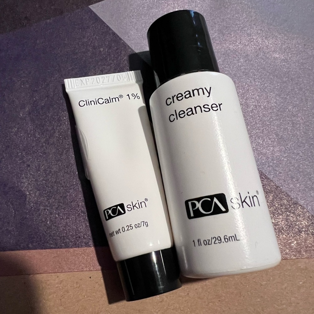 PCA Creamy Cleanser & CliniCalm 1%